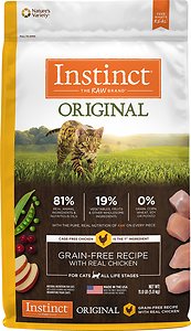 Instinct Original Grain-Free with Real Chicken Freeze-Dried Raw Coated Cat Food
