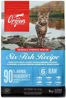 Orijen Six Fish Grain-Free Dry Cat Food